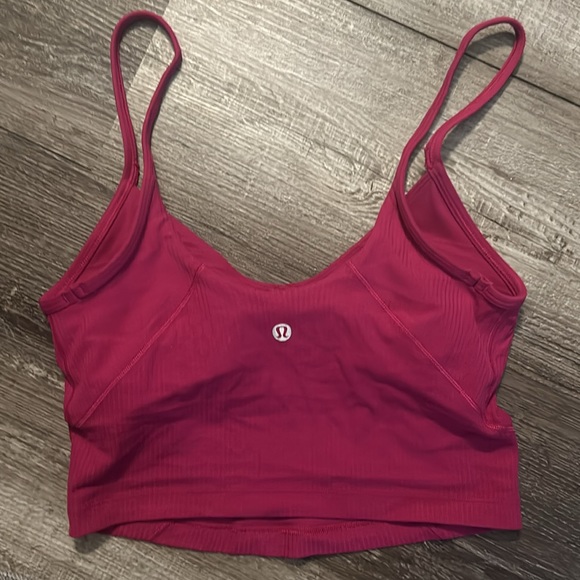 lululemon ribbed tank top pink - Picture 2 of 2